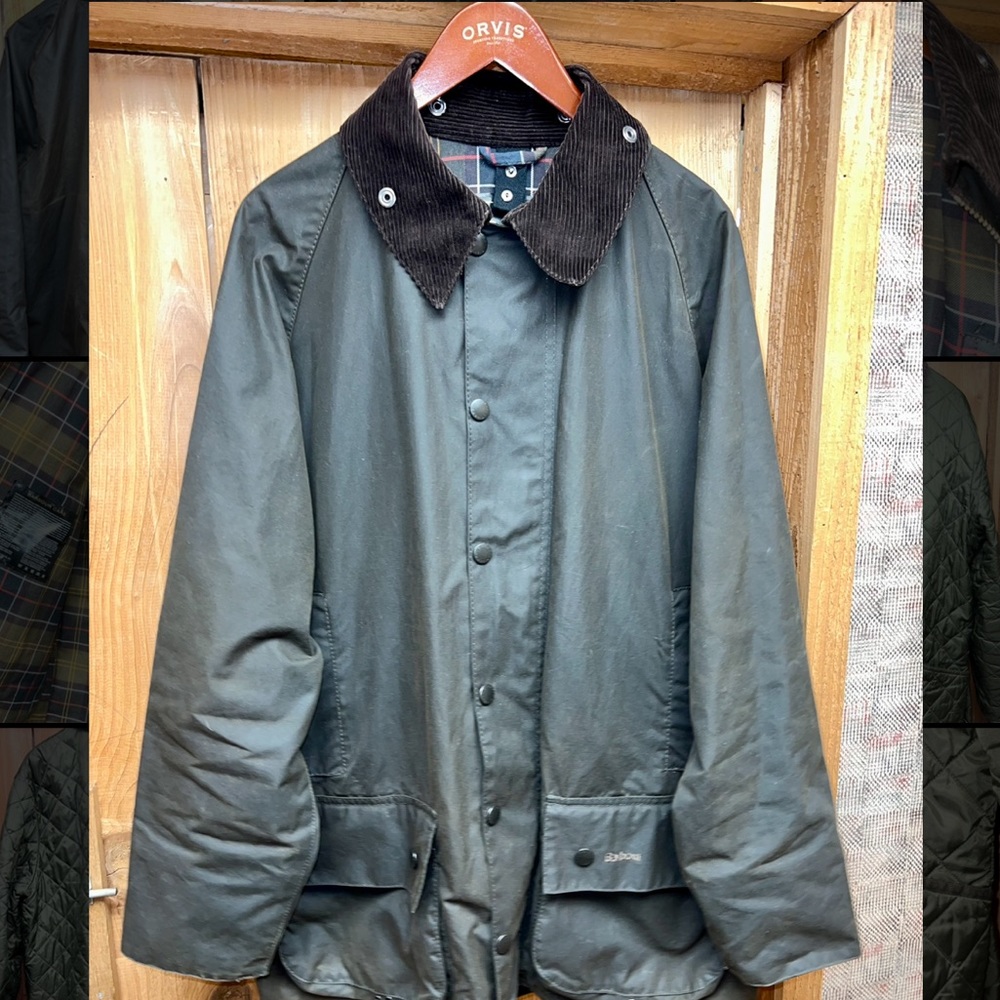 Olive Barbour Classic Beaufort (44)
